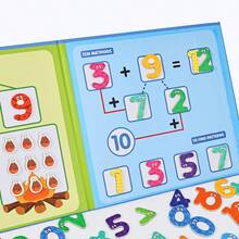 1 Stück Kinder Mathematik Addition & Subtraktion Magnetisches Lernspielzeug, Mathe-Aufklärung Lernhilfe mit 3 Spielmodi, leicht verständlich, geeignet für 3-6 jährige Jungen & Mädchen, Kindergarten, Geburtstag, Feiertage, kleine Geschenke