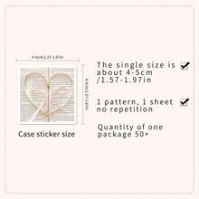 50pcs Soft White Faux Pearl Themed Stickers, Creative & Elegant For DIY Phone Case Decoration, Scrapbooking, School Supplies,Back To School