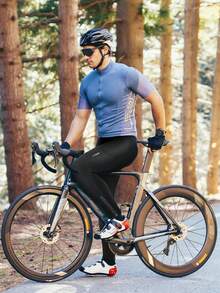 Pantaloni da ciclismo da uomo XTIGER, con imbottitura 5D per il sedile, tre tasche, pantaloni da ciclismo con strisce antiscivolo, leggings da ciclismo da uomo, comodi e aderenti, traspiranti e ad asciugatura rapida, adatti per sport all'aperto e attrezzatura da ciclismo casual
