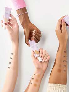 Essence SKIN Tint 10 輕盈透薄遮瑕，打造自然光澤，保濕透氣日常穿戴，偽素顏妝感，持久滋潤，禮品，30ml/1.01 Fl. Oz - 10 - 查看 5