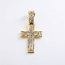 Cross Alloy Pendant Necklace,Daily Outfit, Street Party Exquisite Craftsmanship, Bold Boutique, Men's Accessories, Atmospheric Jewelry, Holiday Gifts.