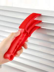 Random Color Detachable Blind Cleaning Brush, Soft Fabric Won't Damage Car, Suitable For Car Air Conditioner Slots, Fans Cleaning, Can Also Be Used For AC Louver And Car Air Vents, Strong Water Absorption, No Shedding Or Discoloration, Effectively Cleans Each Blade - Multicolor - View 19