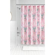 Kids Pink Unicorn Shower Curtain With Hooks Fall Decor - pinkunicorn - View 5