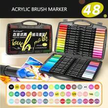 Touchmark Schwarze Mythos Pro. Malkasten mit 80/60/48/36/24/12 Farben für alle Arten von Malerei, Zeichnen, Geschenke, Schule, Kunst, Schreiben, gute Leistung, Schulmaterial, Schulbeginn