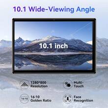 Qetupa Android 14 平板电脑，10.1 英寸屏幕，MTK 6737 四核 1.3GHz 处理器，4GB 内存 + 64GB 存储空间，支持 802.11ax Wi-Fi 6、蓝牙 5.2，Incell 高清 (1280*800) IPS 触控屏，5MP+8MP 双摄像头，6000mAh 电池，Type-C 接口 - 灰色 - 查看 3
