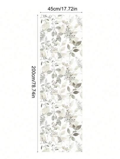 Roll Elegante Water Plant Leaves Wallpaper Peel Stick, Removable Wand Stickers, Beautiful Verlichting Background Murals Room Living Hallway ation Home Art Self Adhesive view 8