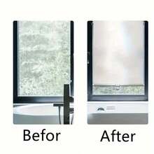 Bảo vệ khỏi ánh nắng mùa hè, Tấm che nắng có thể thu vào dễ lắp đặt - Dành cho cửa ra vào, cửa sổ và cửa sổ ô tô | Chống nhiệt và tia cực tím | Trang trí nhà theo phong cách cổ điển - Bạc - Xem 7