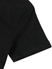 Men T-Shirts - Black - View 4