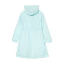 Adidas 女士薄款连帽风衣外套，中长款，修身款，HC6587 - 薄荷綠 - 查看 2