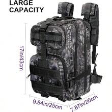 Lightweight Fishing Tackle Backpack Professional WaterResistant AllinOne Rod Holder Gear Storage - Black - View 2