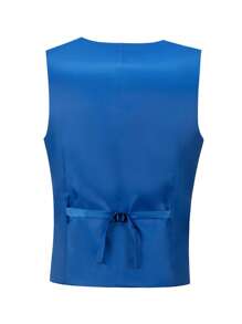 Chaleco formal de hombre de color liso para negocios, fiesta, boda, tallas desde XS hasta 3XL