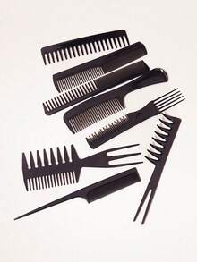 造型梳套装，8 件造型梳套装，美发工具专业发梳，适合所有头发长度和所有发型发刷，发刷，梳子，美发工具，理发沙龙美发产品和配件，美容旅行必需品，返校，旅行度假必需品，女士发饰