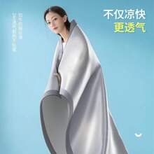 Cooling Mattress Pads - Gray [Class A/5A Antibacterial Nano Ice Silk] - View 5