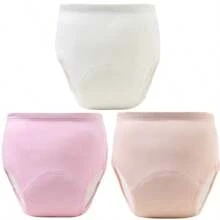 6件柔软训练裤，透气可洗幼儿训练裤，四季皆宜，混色，送给男宝宝和女宝宝的理想礼物，针织面料，防漏，布尿布替代品