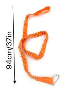 Kayak Paddle Strap - Anti-Lost Boat Paddle Rope For Surfing, Boating, And Canoeing, Beach Essentials, Beach Accessories, Pool Float - Multicolor - View 4