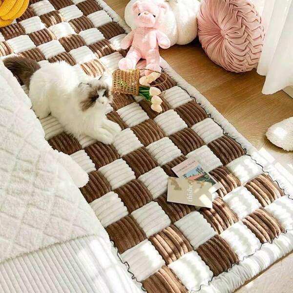 Luxury Thicken Cat Sofa Cover Washable Slip Protective Couch Cover Cat Pad Dog Sleeping Bed Cat Products Pet Sofa Protector