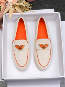 女式平底乐福鞋，低帮，酒红色，安哥拉红色，亮红色，蓝色，海军蓝，2025 年秋冬新款休闲软底一脚蹬牛津鞋，工作鞋，加大码 41-43