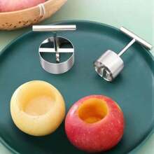 304 Stainless Steel Apple Corer Digger, Fruit And Vegetable Corer Stew Rock Sugar Snow Pear Mold Fruit Corer Digger Apple Rice