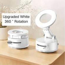 [New Magnetic Vacuum Suction Cup] New Advanced Technology Vacuum Suction Cup Magnetic Bracket, Foldable Lifting Desktop Bracket, ABS Material ,Phone Stand,Car Accessories Compatible With IPhone, Android Phone, Gift For Birthday, Family, Friends Car Phone Holder