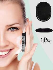 1 件套男士黑色发刷套装，带手梳，护发按摩器，防霉硅胶头皮按摩剂，洗发刷，头皮磨砂膏，去角质器，Ingsenede Shop Bsisme 头皮按摩器促进头发生长，头皮磨砂膏，带柔软硅胶刷毛，可去除头皮屑，男女儿童宠物洗发刷