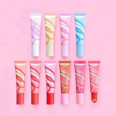 伊蒂之屋 (ETUDE HOUSE) 持久水润唇膏 - 水果糖果色，闪亮妆效，不粘腻，丰盈饱满