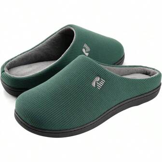 Men's Two-Tone Foam Slipper