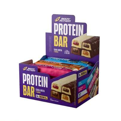 BARRA PROTEIN BAR C/12 - BODY ACTION