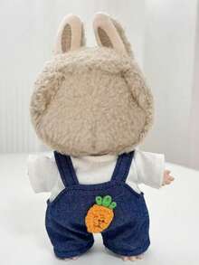 1pc (Clothes Only) 17cm Doll Clothes Overalls DIY Doll Clothes Decoration