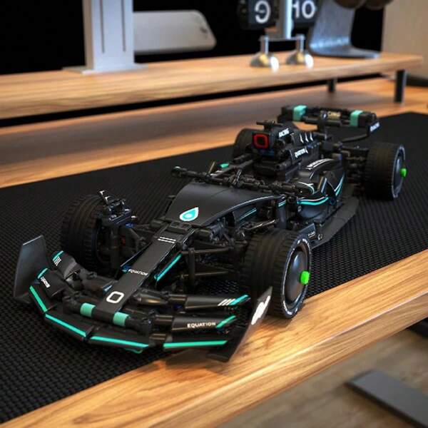 Formula Remote Control Racing Car Building Block Set, 1:12 Scale Adult Collection Set, Realistic And Detailed Building And Display Model, Can Be Used For Home Or Office Decoration, Suitable As A Gift (800+ Pieces)