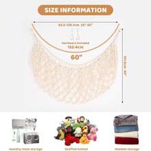 1pc Baby Storage Animal Storage Hammock Storage Basket Children's Bedroom Decoration Box Baby Room Decoration Baby Essentials