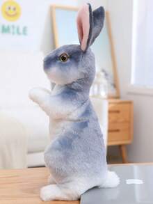 Aufrechte Kaninchen Plüschfiguren, 24cm, sortierte Farben, Polyester, perfekt für Halloween, Thanksgiving, Weihnachten, Neujahr, Valentinstag, Muttertag, Karneval, Ostern, Zuhause, Büro, Auto, Outdoor Deko