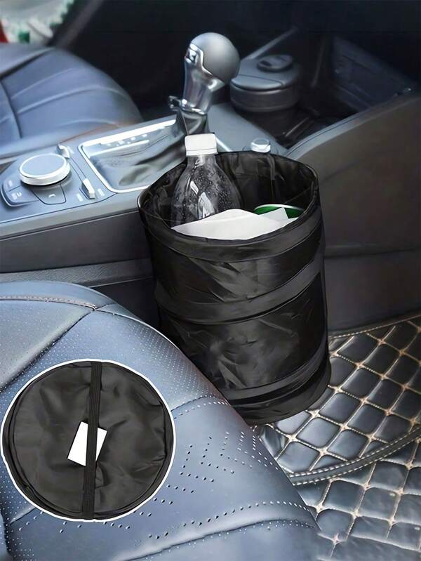 1 pieza Cubo de basura de coche conveniente - Bolsa de basura colgante para respaldos de asientos Cubo de basura de coche Bolsa de basura colgante para respaldo de asiento de coche 5.91*7.87 pulgadas Papelera de coche Contenedor de residuos Bolsa de almacenamiento Accesorios interiores de coche Accesorios de coche Accesorios interiores de coche - Contenedor de residuos y bolsa de almacenamiento para accesorios interiores de coche - Para propietarios de automóviles - Regalo perfecto para accesorios de viaje y al aire libre de hombres