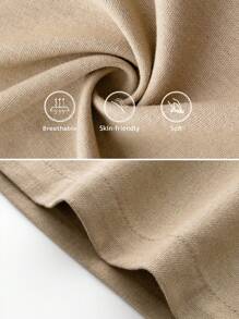 Casual Comfortable Versatile Linen Breathable Loose Wide-Leg Pants For Vacation