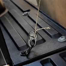 Nite Ize NCJ-25-2R3 CamJam - Tensor de Cuerda de Amarre con Clip de mosquetón, Paquete de 2 con cordón, Negro, 2 Unidades - Plástico - Ver 3