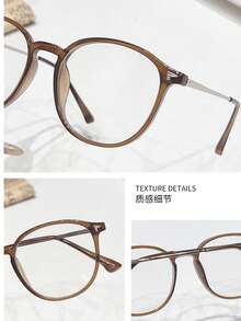 1 件精致 Ins 风格经典流行设计镶嵌指甲女士时尚变色眼镜适合户外休闲活动驾驶露营购物配件圆形墨镜