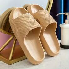 Comfortable Slippers For Women, Summer Outdoor/Indoor House Bathroom Non-Slip Durable Couple Home Slippers, Men Sandals