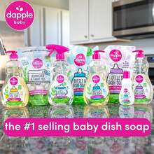 Dapple Baby Bottle Soap, Hypoallergenic Dish Soap For Baby Bottles, Powered By Plants, Fragrance Free, 16.9 Fl Oz (Pack Of 1)