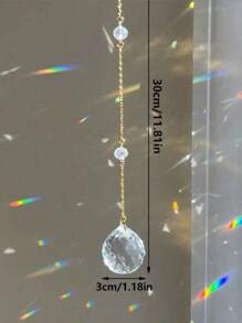 1/2/4pcs Dripping Sun Catcher | Rainbow Maker, Gift For Mom, Holiday Gift, Outdoor Decor, Sun Catcher, Sympathy Gift, Birthday Gift, New Home Gift