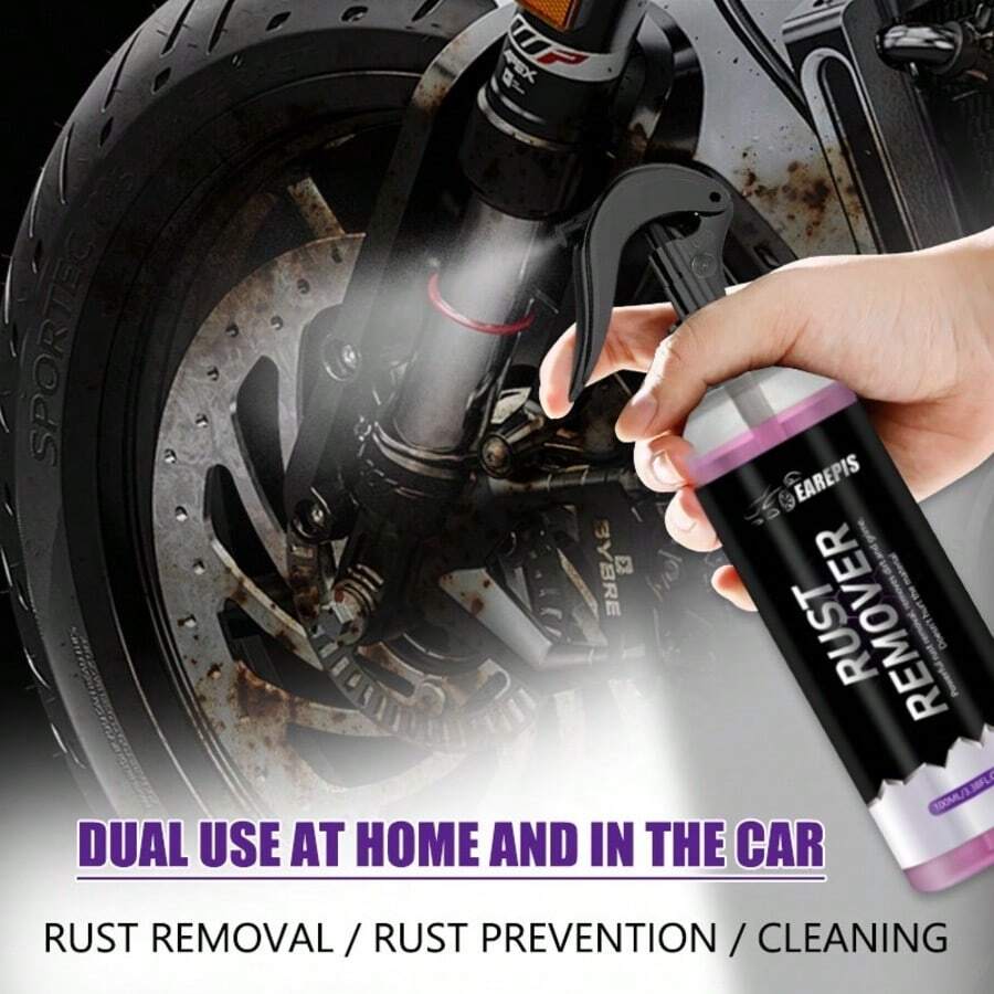 Car Paint Iron Powder Cleaner - Suitable For Removing Iron Powder And Oxidation Layers On Car Paint And Rims, Restores Car Paint Gloss