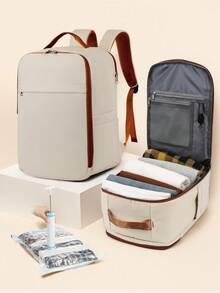 Myco Ryanair Cabin Bag - 15.75x7.87x9.84inch /40cm*26cm*20cm Laptop Backpack,Business Travel Anti Theft Slim Durable Laptops Backpack, Water Resistant College Computer Bag For Women & Men Fits 15.6 Inch Laptop And Notebook Bag For School School Accessories School Stuff - Multicolor - View 23