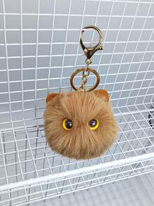 1 móc khóa hình mèo dễ thương, móc khóa bông xù, móc khóa thú nhồi bông, phụ kiện túi xách, thích hợp cho các cô gái tuổi teen, móc khóa mèo bông xù, móc khóa trang trí Giáng sinh, móc khóa trường học, móc khóa hình động vật hoạt hình, phụ kiện xe hơi, phong cách Gothic Y2K - Nhiều màu - Xem 17