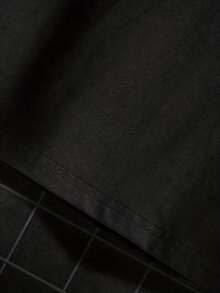 The Veil Selfish Machines T-ShirtPrint-Black 794g New Arrived Pure Cotton Suitable For Birthday Parties Daily Commuting T-Shirt Suitable For Giving Gifts To Family Membersgraphic Tees Men Shirts Streetwear White Shirt Black Shirt - 黑色 - 查看 4