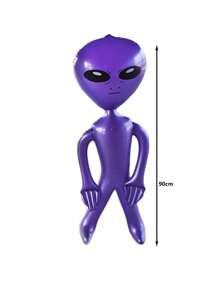 1pc 29/59 Inches Inflatable Alien Decorations,Inflatable Alien Balloons For Pool Party, Birthday, Halloween, Alien-Themed Party