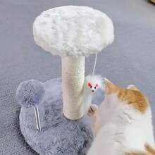 1PC Cat Climbing Frame, Cat Scratching Column, Cat Tree - Durable Cat Climbing Frame, Scratching Board, And Cat Toys - Cat Teasing Toys - Cat Toys - Cat Self Entertainment Pet Supplies - Suitable For Cats And Kittens To Use - Multicolor - View 5