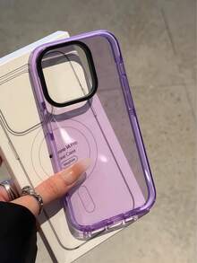 1个加厚软硅胶透明防震手机壳，兼容 16/16 Pro/16 Plus/16 Pro Max/15/15 Plus/15 Pro/15 Pro Max/14 Pro Max/14 Pro/14 Plus/14/13 Pro Max/13 Pro/13，紫色，优雅气质，是圣诞节/万圣节的绝佳礼物。也兼容 17/17 Pro/17 Pro Max/17 Air。 - 紫色 - 查看 3
