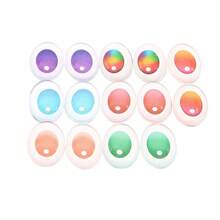 10pcs (5pairs) 18x25mm Oval Glass Crystal Eyes Flat Bottom Stuffed Eyeball Doll Accessory DIY Crafts Gift Animal Eyes Doll Making