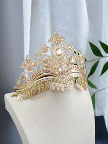 Blingbling    Royal    Zinc Alloy    Rhinestone - 金色 - 查看 4