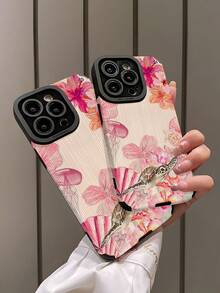 1 件海龟花卉图案垂直仿皮柔软防震手机壳，适用于 Apple 16/16 Plus/16 Pro/16 Pro Max 和 - 彩色 - 查看 4