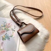 Simple Autumn Winter Handbag 2026 New Versatile Ins Niche Design Crossbody Bag - 棕色 - 查看 4