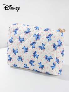 官方授权史迪奇卡通设计大容量收纳包，卡通女孩洗漱包，学生创意化妆旅行收纳包，迷你手提包和手机袋，可爱卡通人物大容量化妆护肤品收纳包，圣诞节、万圣节、生日惊喜礼物，送给家人、朋友、史迪奇粉丝 - 彩色 - 查看 11